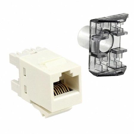 Commscope UNIPRISE USL MODULAR RJ45 JACKCAT 6 UTP, W/OUT DUST COVERALPINE WHT 760 USL600-A.WHT